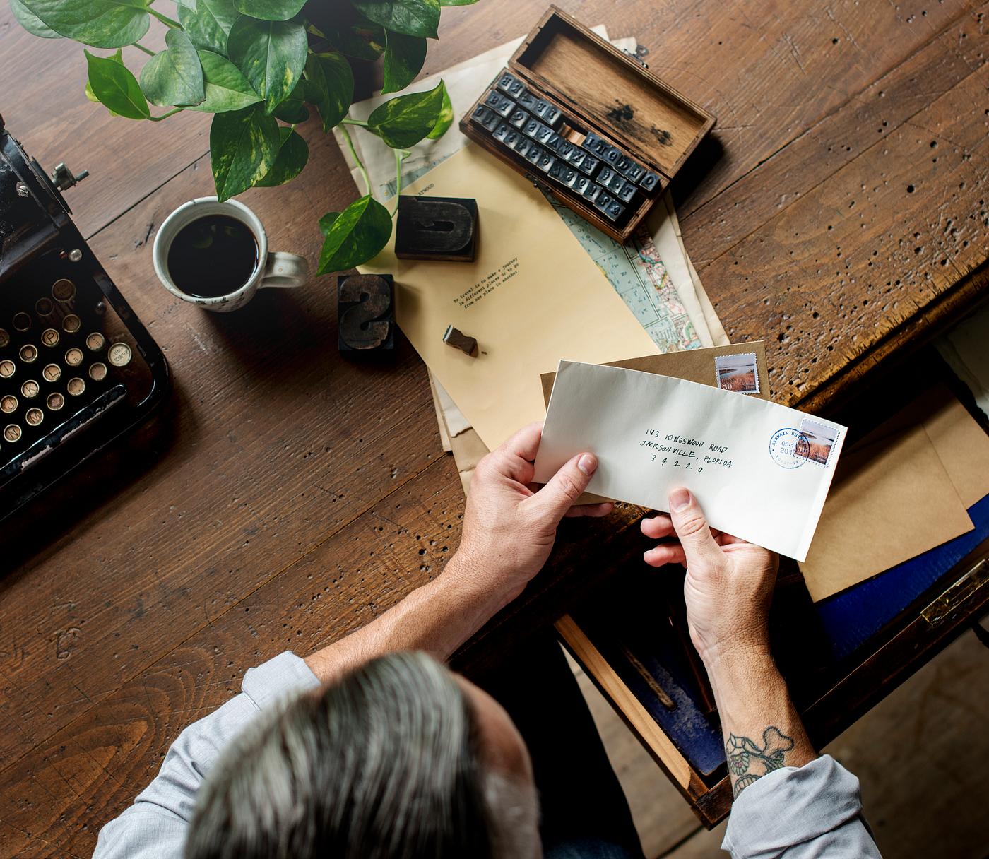 plant, workspace, paper, wax, retro, workplace, drinks, hands, seal, typewriter, men, working, aerial view, classic, man,... plant, workspace, paper, wax, retro, workplace, drinks, hands, seal, typewriter, men, working, aerial view, classic, man,...