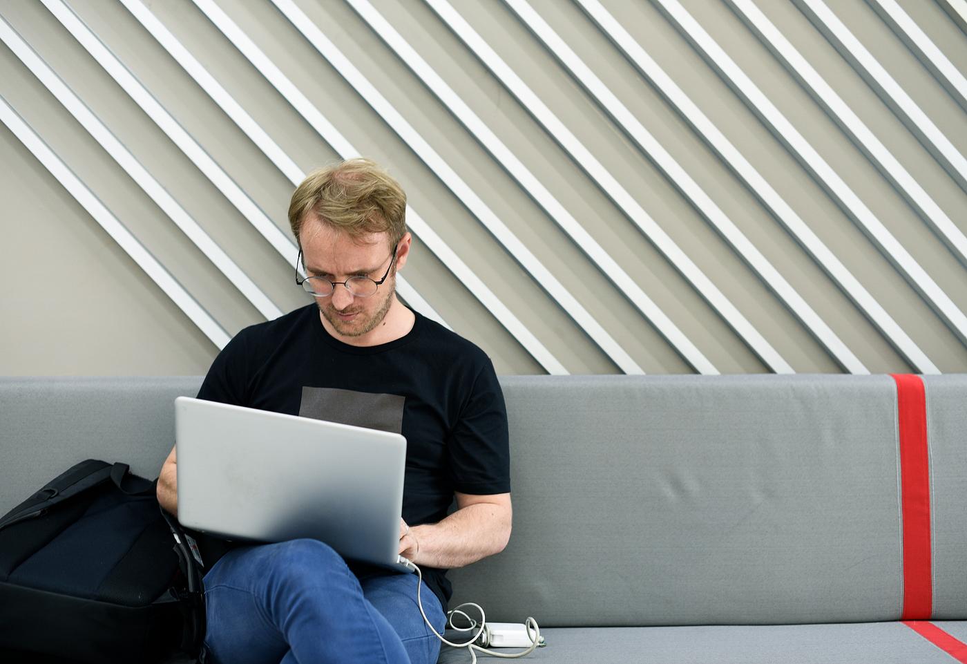 Startup Business People Working on Laptop Startup Business People Working on Laptop