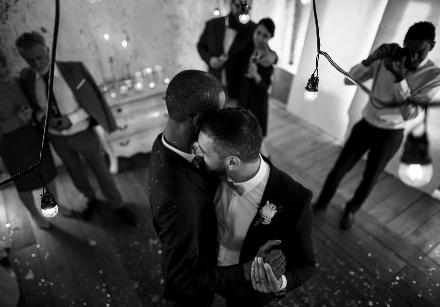 dance, banquet, celebration, ceremony, cheerful, closeup, couple, gala, gay couple, grayscale, grooms, hands, holding, lgbt... dance, banquet, celebration, ceremony, cheerful, closeup, couple, gala, gay couple, grayscale, grooms, hands, holding, lgbt...