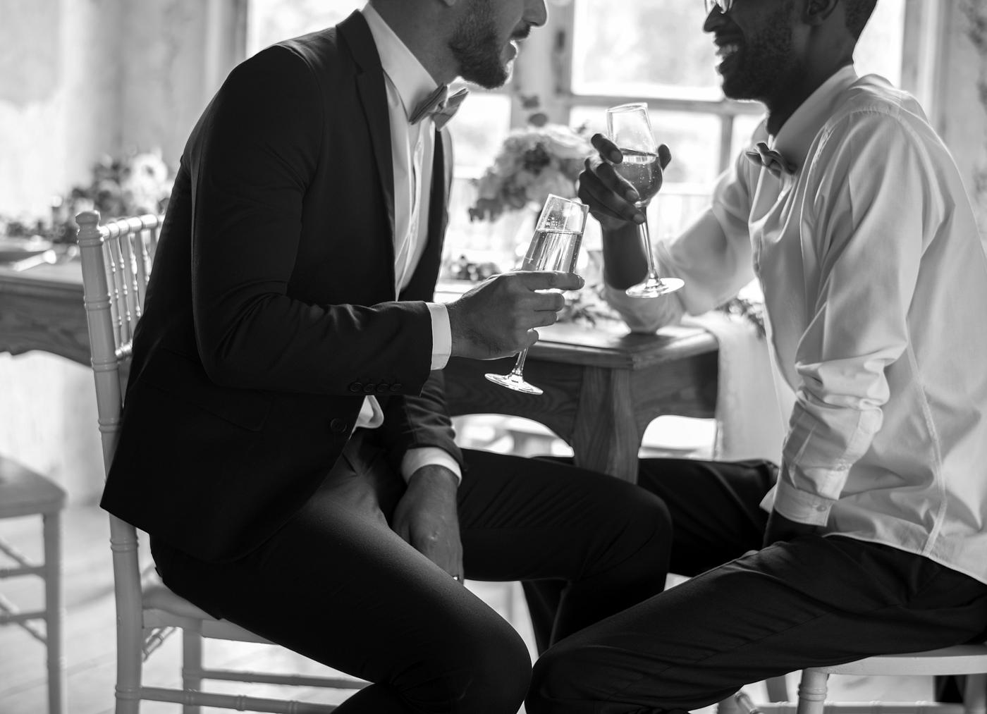 african descent, beverage, black, celebration, champagne, cheerful, congrats, couple, drink, friends, gay, glass, grayscale... african descent, beverage, black, celebration, champagne, cheerful, congrats, couple, drink, friends, gay, glass, grayscale...