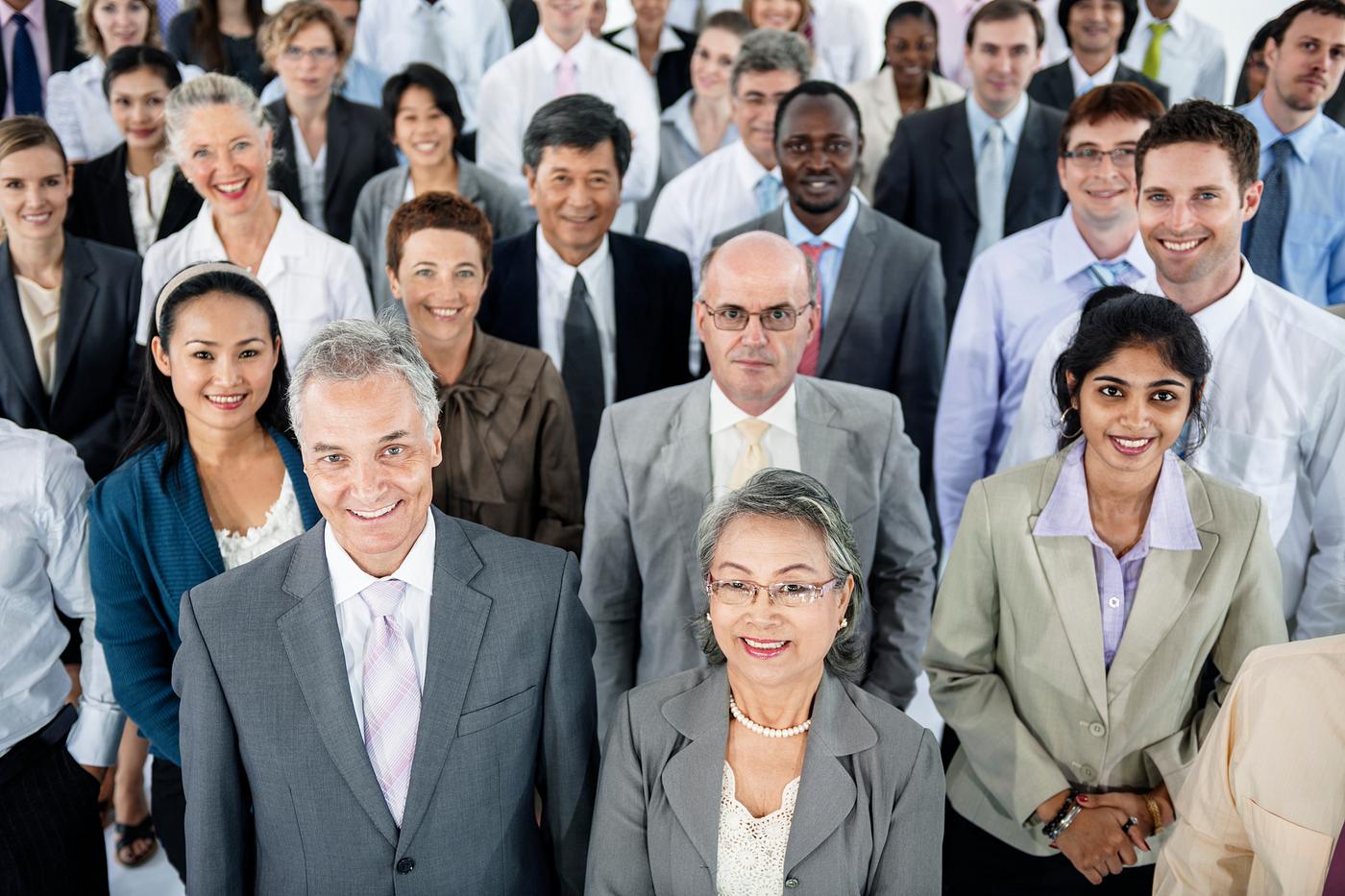 Large group of business professionals - business, career, cheerful, colleagues, conference, diversity, group, isolated, men... Large group of business professionals - business, career, cheerful, colleagues, conference, diversity, group, isolated, men...