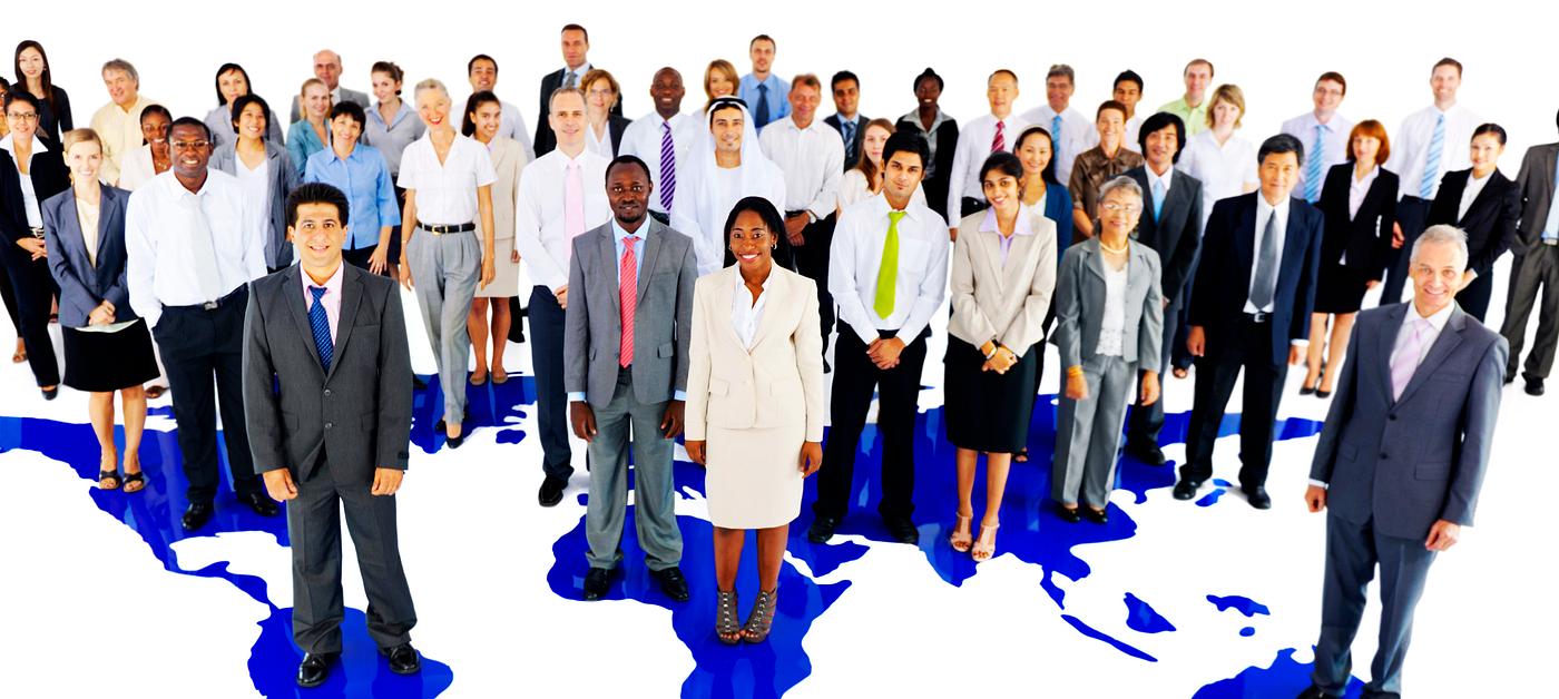 Large corporate business presentation Large corporate business presentation