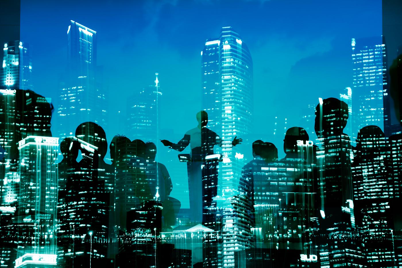 Large corporate business presentation Large corporate business presentation