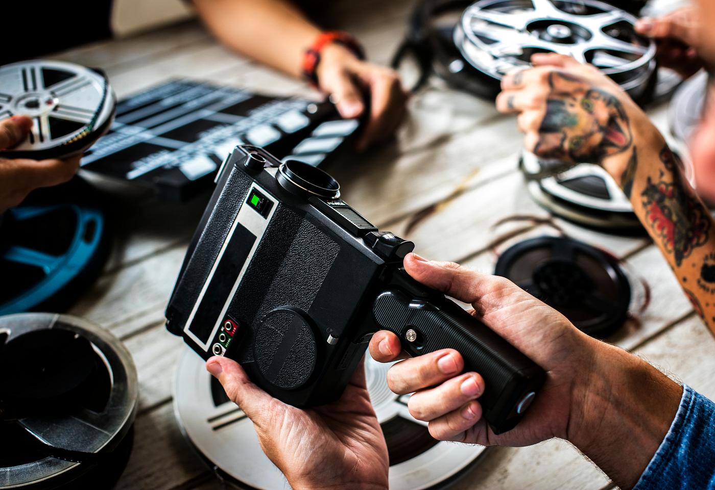 Vintage film camera Vintage film camera