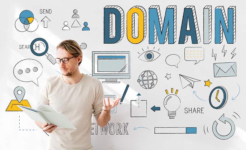 How To Choose A Restaurant's Domain Name - 4 Simple Steps 1 Domain Address Homepage Internet Website Concept