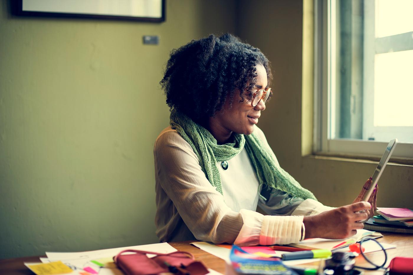 office, african, african descent, analysing, browsing, business, businesswoman, casual, cheerful, computer, connection,... office, african, african descent, analysing, browsing, business, businesswoman, casual, cheerful, computer, connection,...