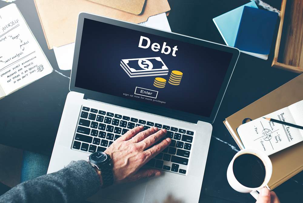 Debt Loan Credit Money Financial Problem Concept