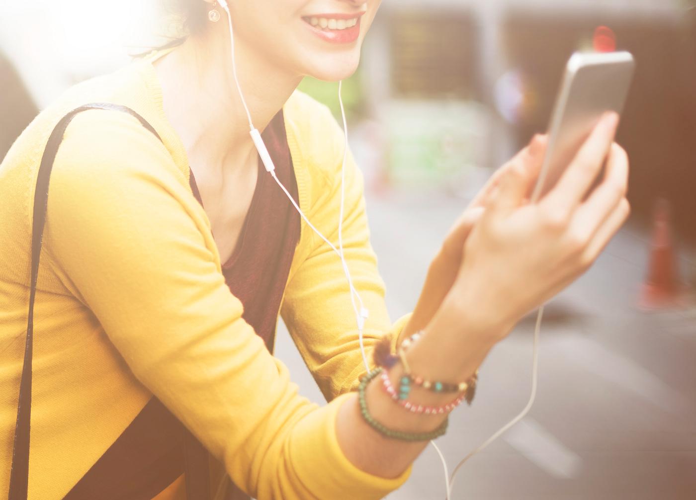 activity, audio equipment, casual, cheerful, chilling, city, connection, earphones, enjoyment, entertainment, gadget, girl,... activity, audio equipment, casual, cheerful, chilling, city, connection, earphones, enjoyment, entertainment, gadget, girl,...
