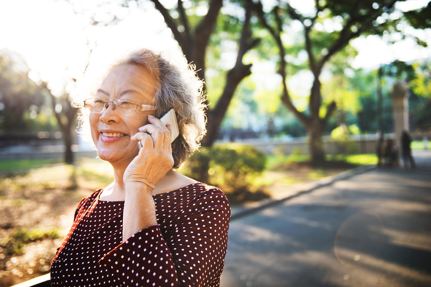 Lifestyle of a senior Asian woman Lifestyle of a senior Asian woman