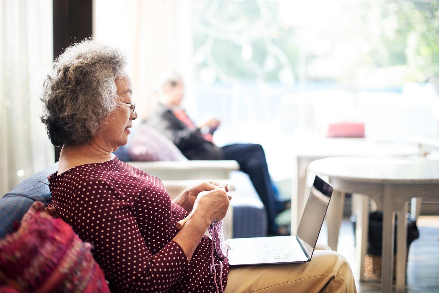 Life style of a senior Asian woman Life style of a senior Asian woman