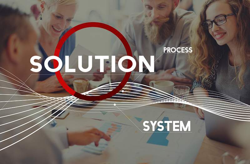 Analysis Process System Company Solution Concept 