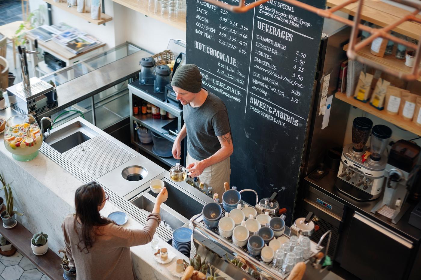 People at the coffee shop - coffee shop, service, business, coffee, aerial, barista, beverage, cafe, caucasian, consume,... People at the coffee shop - coffee shop, service, business, coffee, aerial, barista, beverage, cafe, caucasian, consume,...