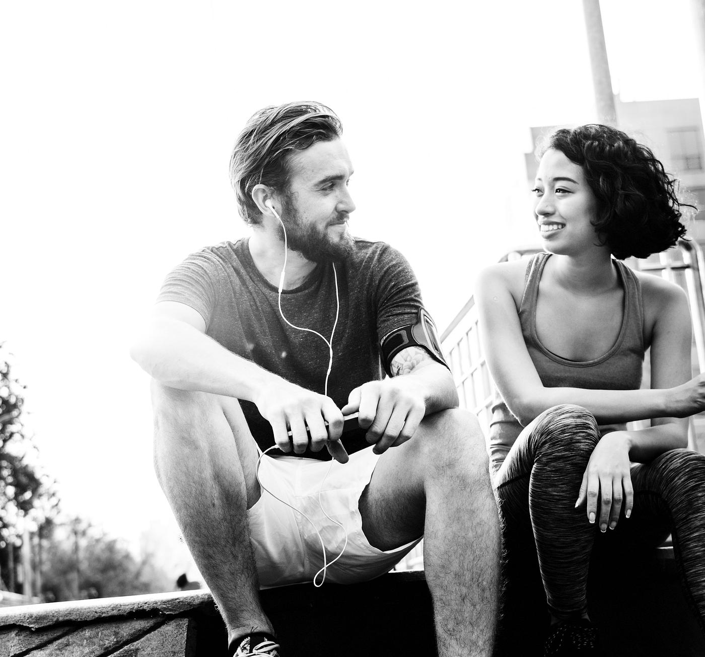 Couple working out and relaxing together - couple, sport, active, adult, asian, athlete, athletic, attractive, boyfriend,... Couple working out and relaxing together - couple, sport, active, adult, asian, athlete, athletic, attractive, boyfriend,...