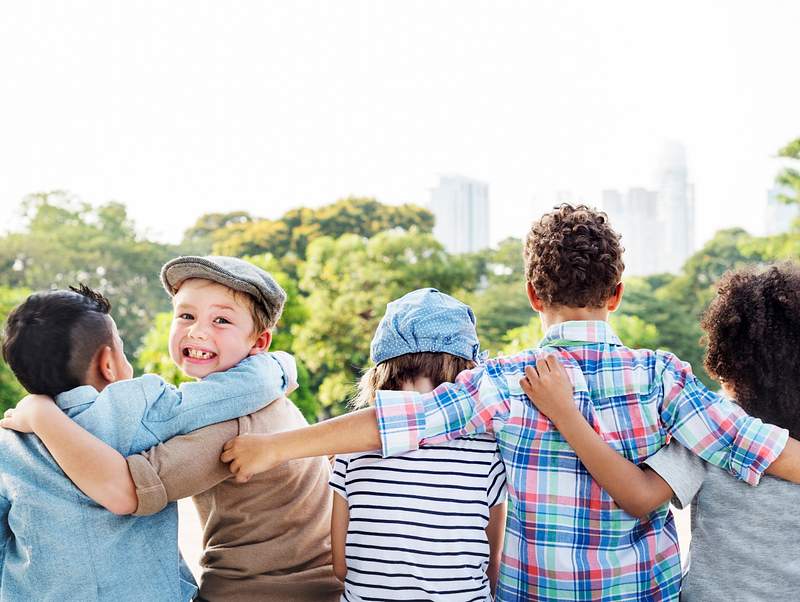 Free royalty image about Group of diverse kids back turned arms around together
We are proud to support Hope for Children on their mission to ensure… Group of diverse kids back turned arms around together
We are proud to support Hope for Children on their mission to ensure…