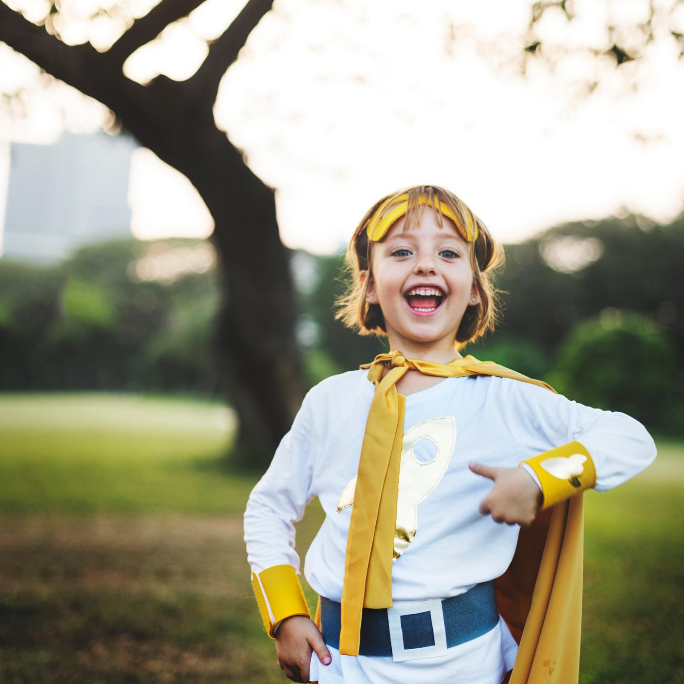 Crazy cute superhero girl Crazy cute superhero girl
