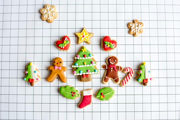 Christmas Bakery Gingerbread Cookies Concept | Royalty free photo - 112356