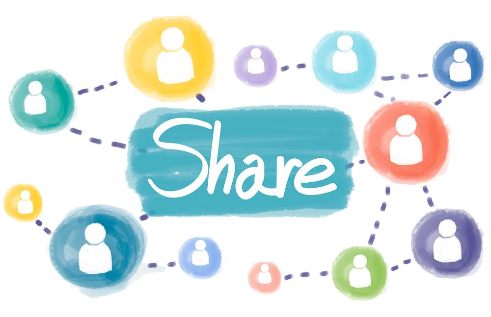 Share Connection Communication Teamwork Social Concept 