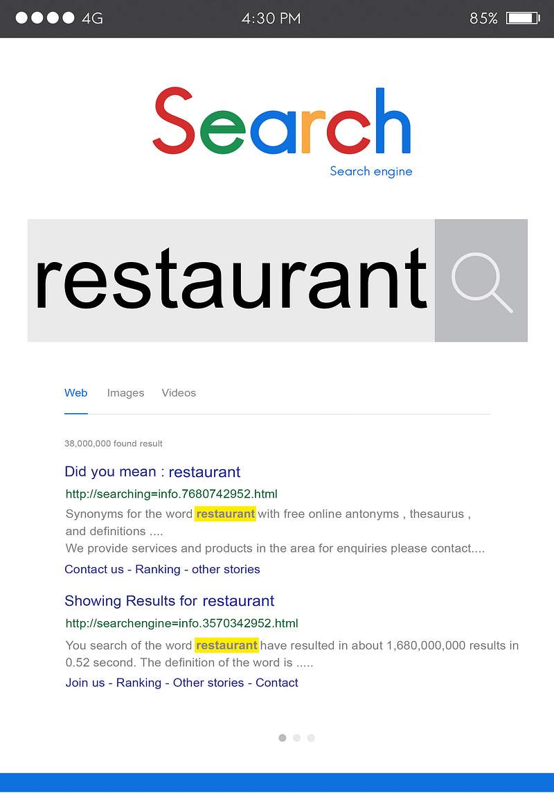 How To Design A Restaurant Website 3 Restaurant Cuisine Cooking Cafeteria Chef Bistro Concept