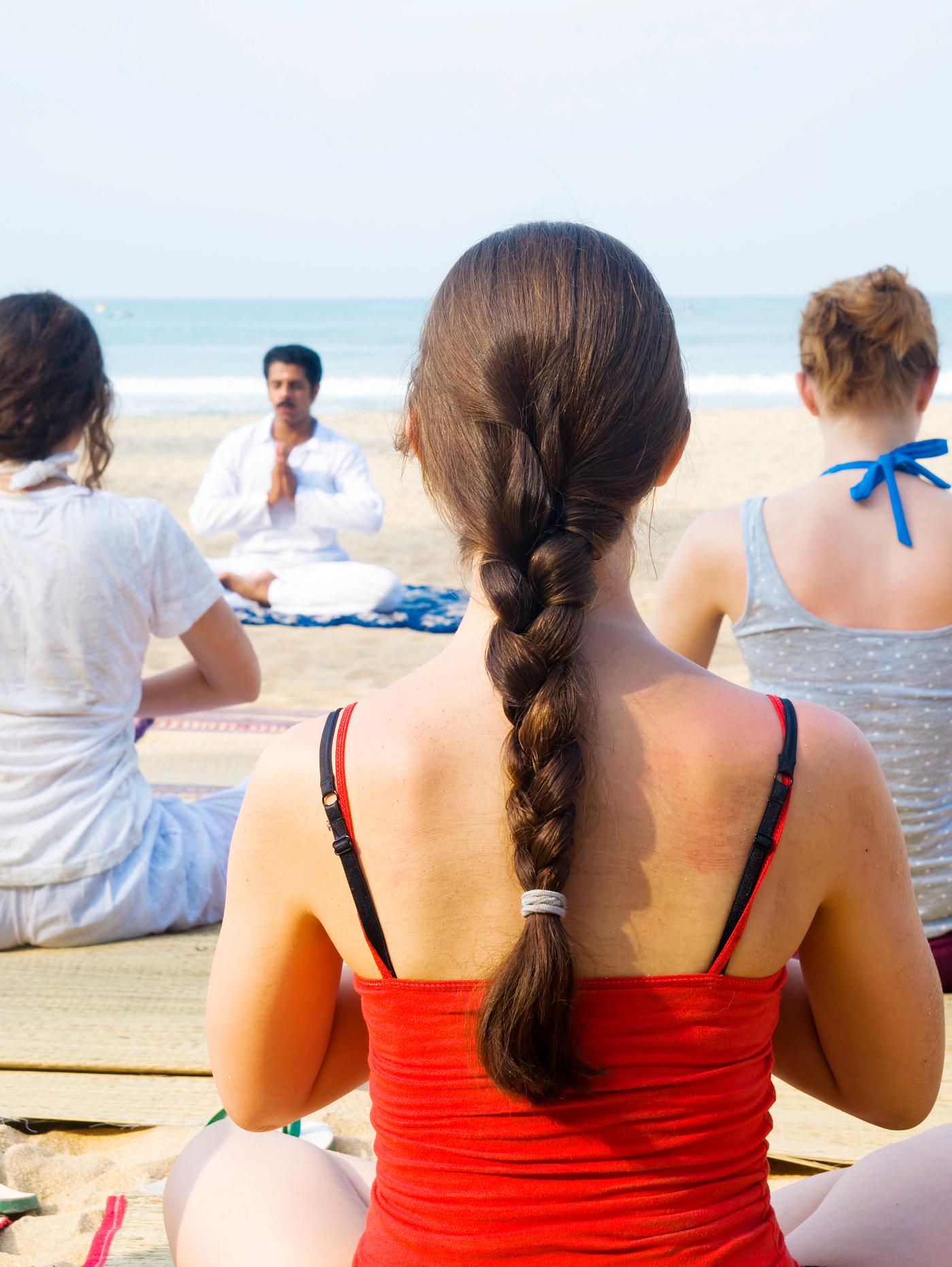 Yoga class on a beach in India - activity, adult, beach, beauty in nature, body, body care, casual, class, coastline,... Yoga class on a beach in India - activity, adult, beach, beauty in nature, body, body care, casual, class, coastline,...