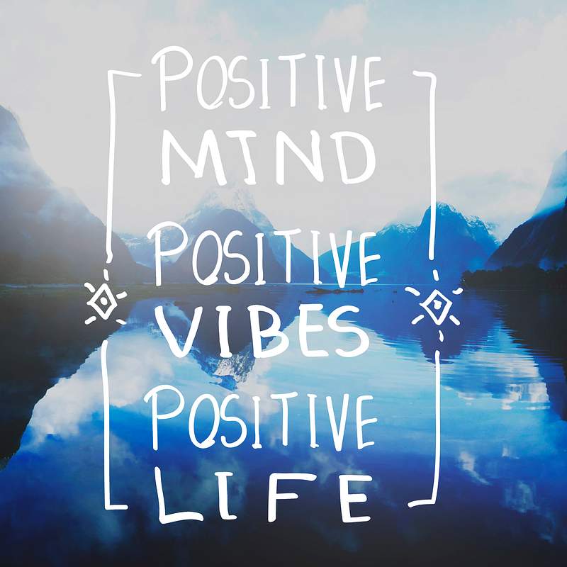 Life is positive. Think positive картинки.