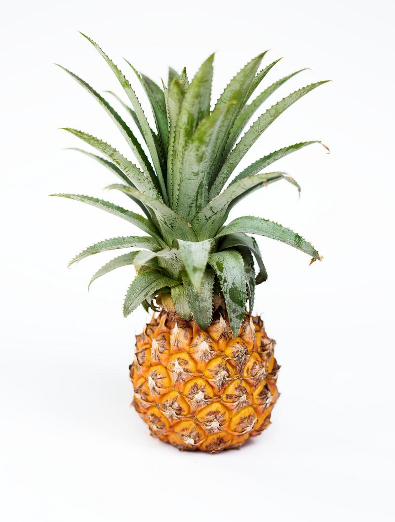 Fresh pineapple isolated on white Fresh pineapple isolated on white