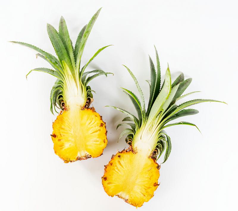 Fresh pineapple isolated on white Fresh pineapple isolated on white