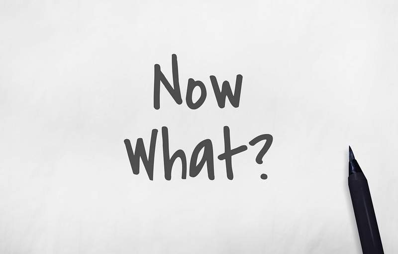Now what is written on blank piece of paper with black marker.