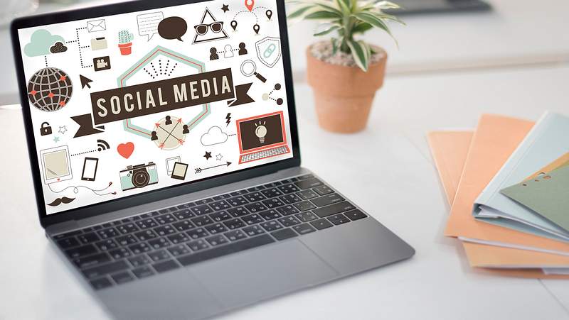 Social Media Connection Global Communication Concept