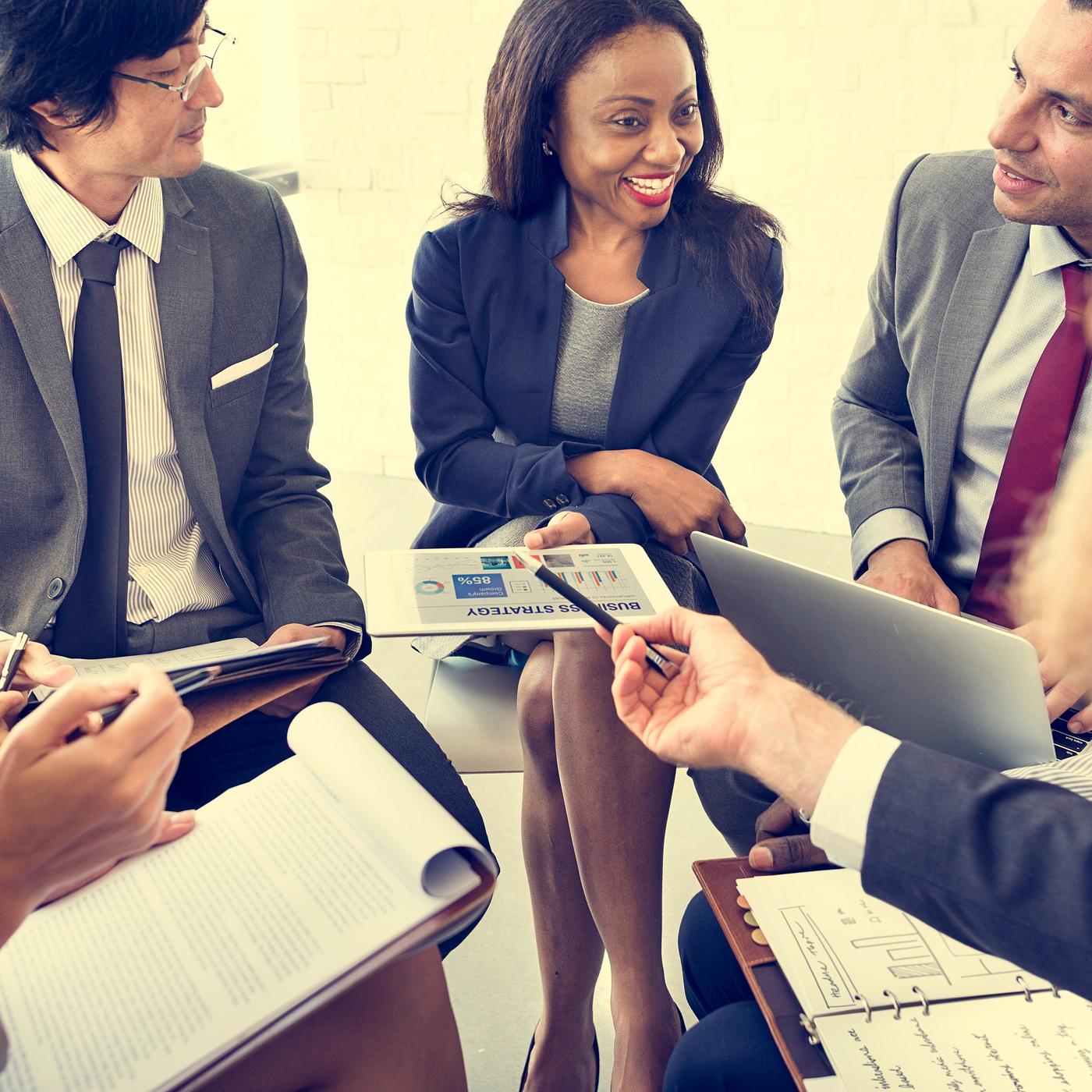 discussion, busy, people, teamwork, sales, working, financial, reports, support, african descent, brainstorming, interaction... discussion, busy, people, teamwork, sales, working, financial, reports, support, african descent, brainstorming, interaction...