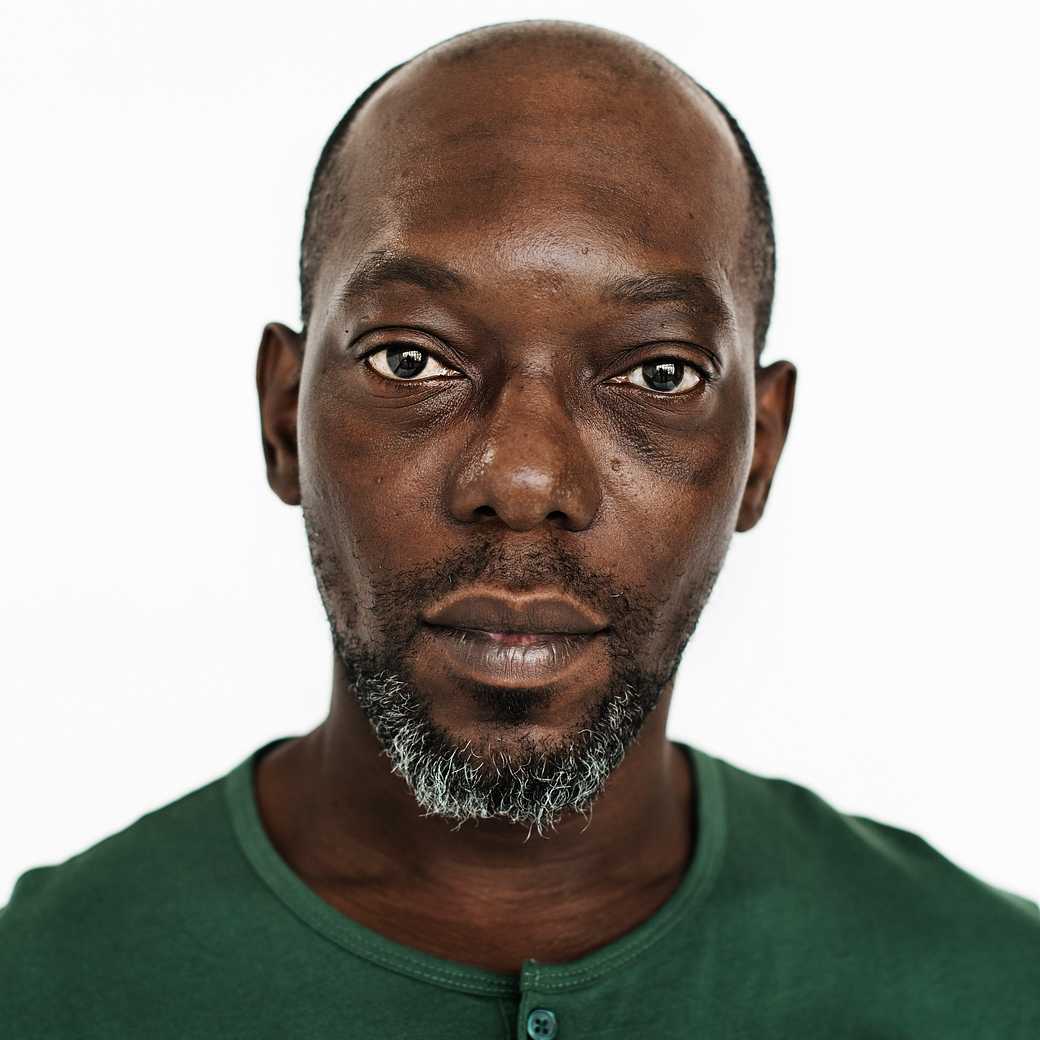 Worldface-Congolese guy in a white background Worldface-Congolese guy in a white background - african, brainstorming, casual, concentrated, congo, congolese, descent…