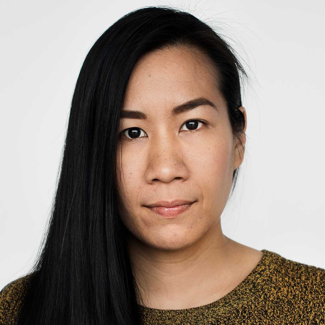 Worldface-Malaysian woman in a white background Worldface-Malaysian woman in a white background - asian, casual, closeup, intelligent, look, malaysian, person, portrait…