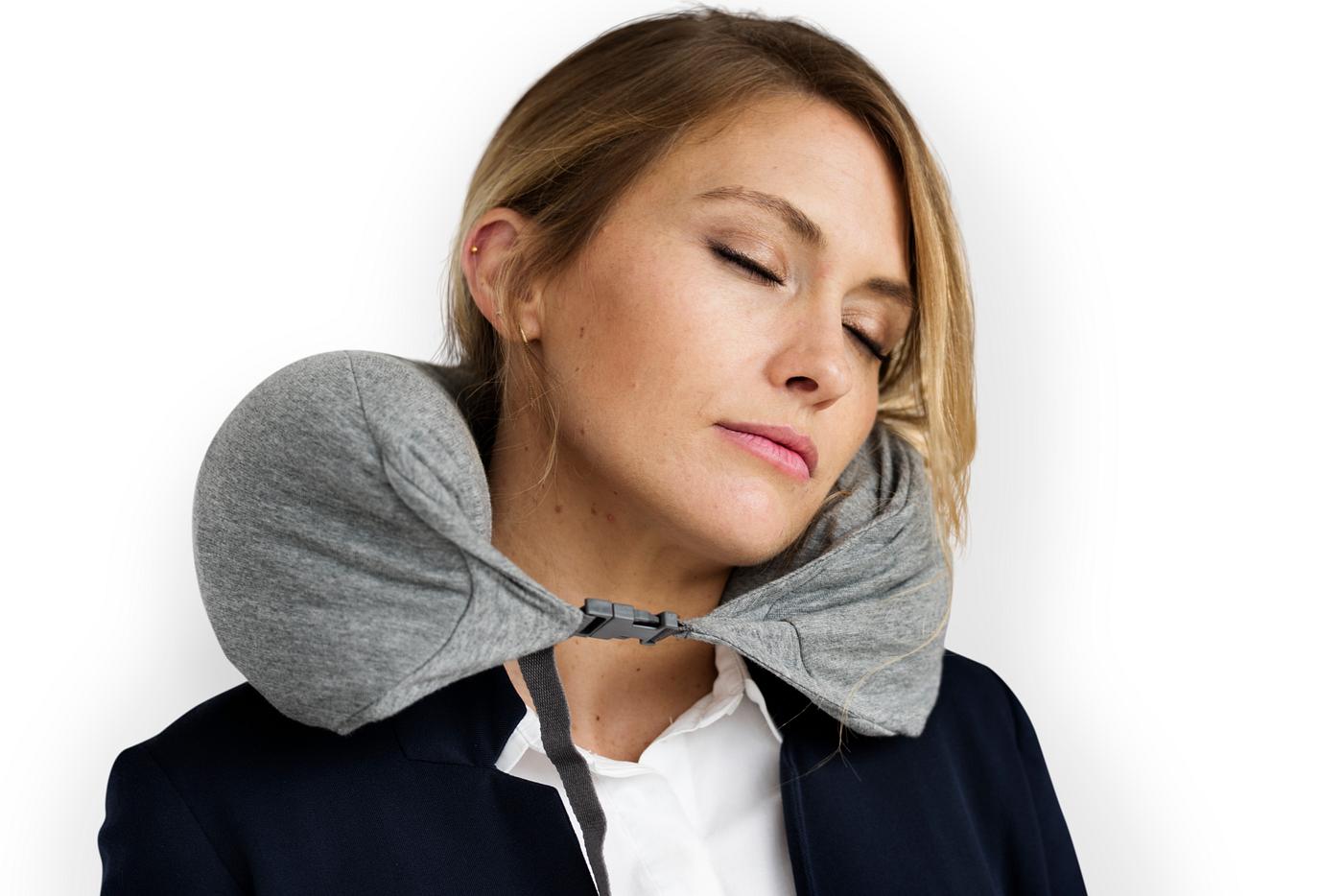 isolated on white, closed eyes, neck, neck pillow, pillow, rest, resting, sleep, sleeping, sleepy, tired, travel pillow,... isolated on white, closed eyes, neck, neck pillow, pillow, rest, resting, sleep, sleeping, sleepy, tired, travel pillow,...