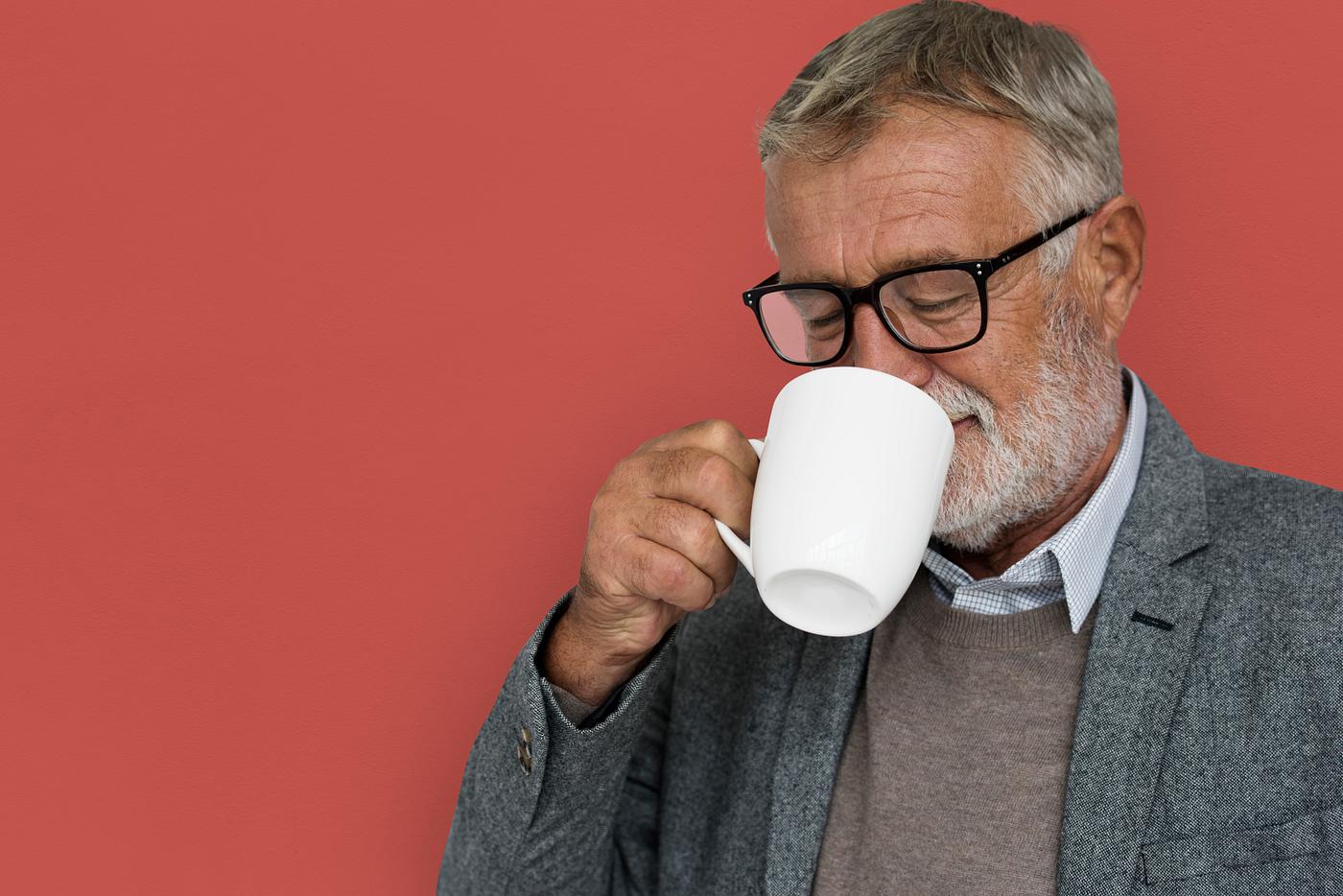 expression, studio, old, person, drinking, drinking coffee, people, caucasian, pose, smile, positive, smiling, man, formal... expression, studio, old, person, drinking, drinking coffee, people, caucasian, pose, smile, positive, smiling, man, formal...
