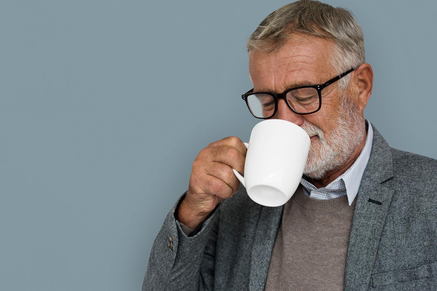 expression, studio, old, person, drinking, drinking coffee, people, caucasian, pose, smile, positive, smiling, man, formal... expression, studio, old, person, drinking, drinking coffee, people, caucasian, pose, smile, positive, smiling, man, formal...