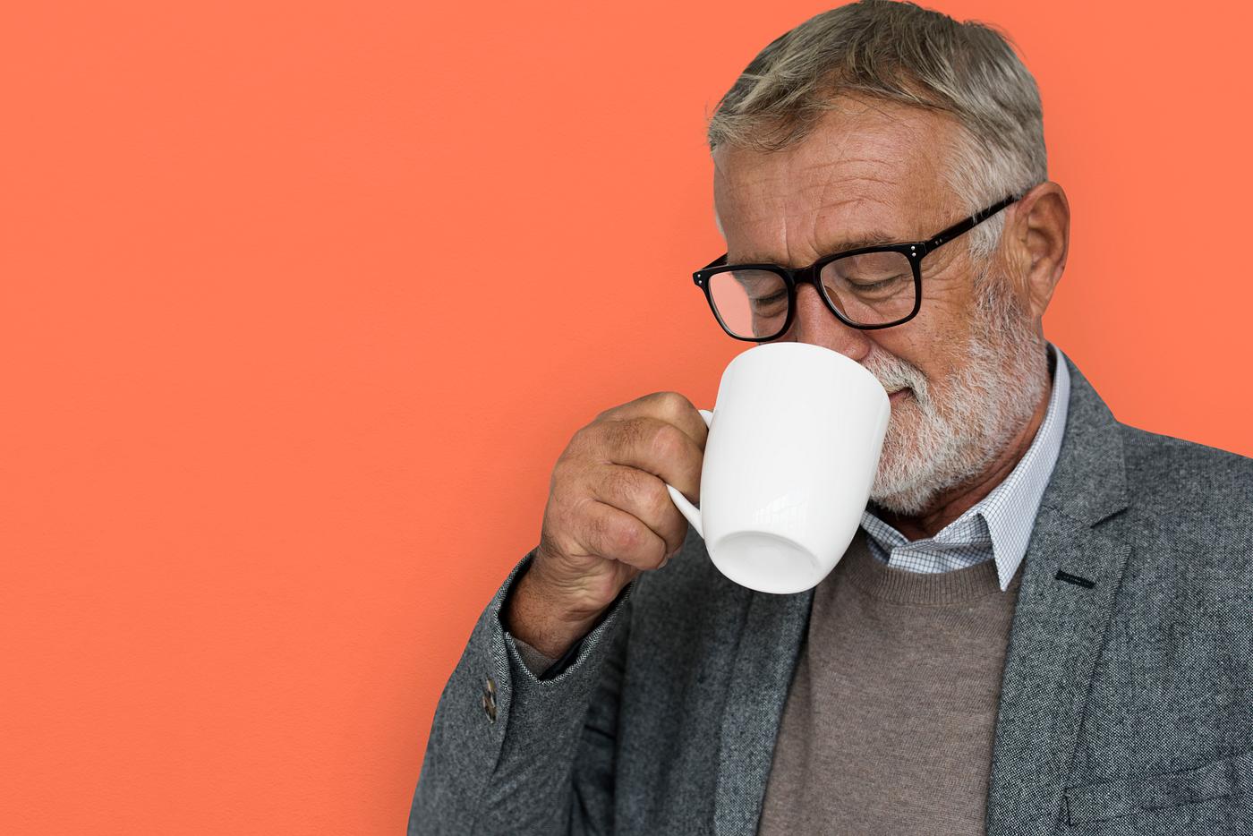 expression, studio, old, person, drinking, drinking coffee, people, caucasian, pose, smile, positive, smiling, man, formal... expression, studio, old, person, drinking, drinking coffee, people, caucasian, pose, smile, positive, smiling, man, formal...