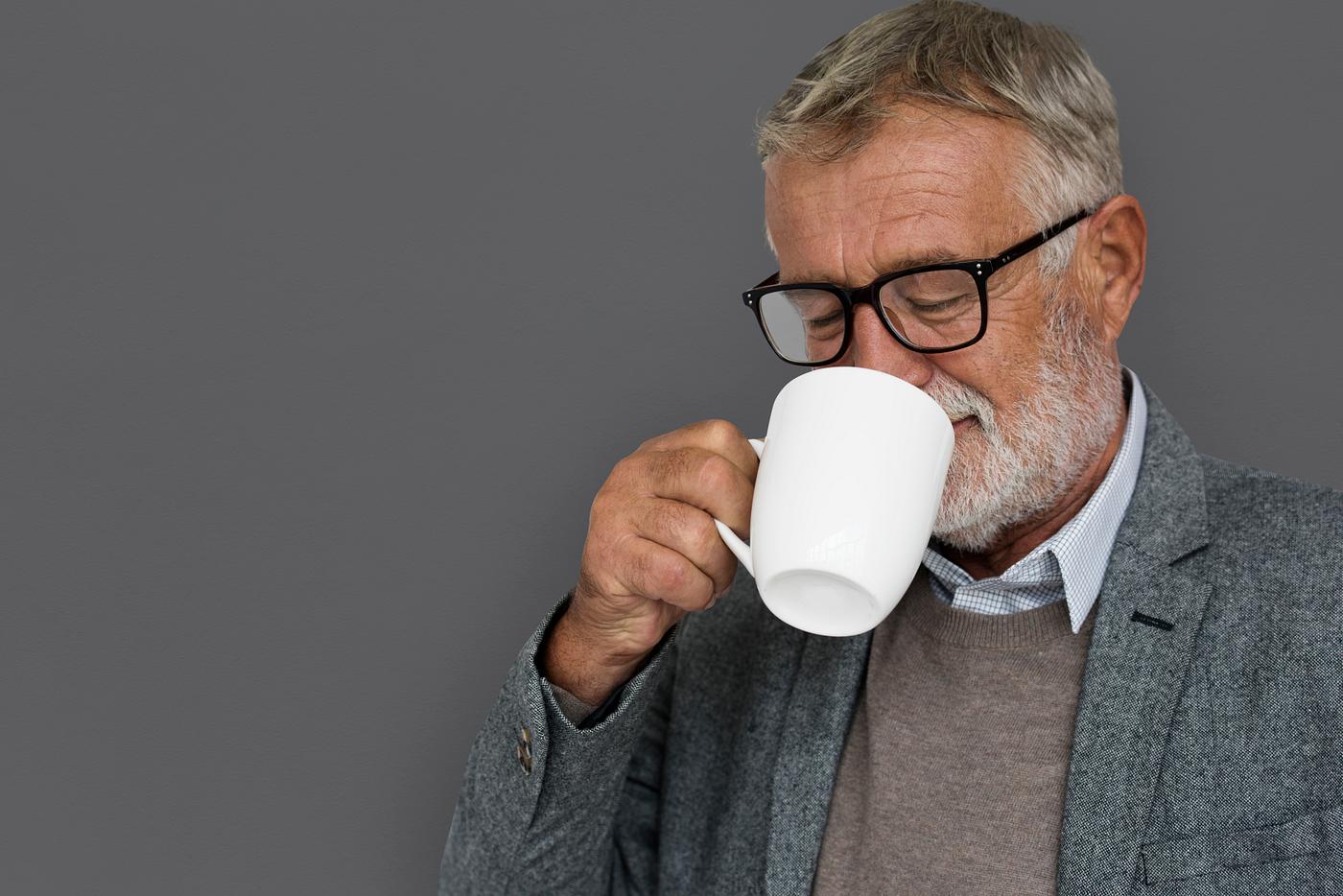 expression, studio, old, person, drinking, drinking coffee, people, caucasian, pose, smile, positive, smiling, man, formal... expression, studio, old, person, drinking, drinking coffee, people, caucasian, pose, smile, positive, smiling, man, formal...