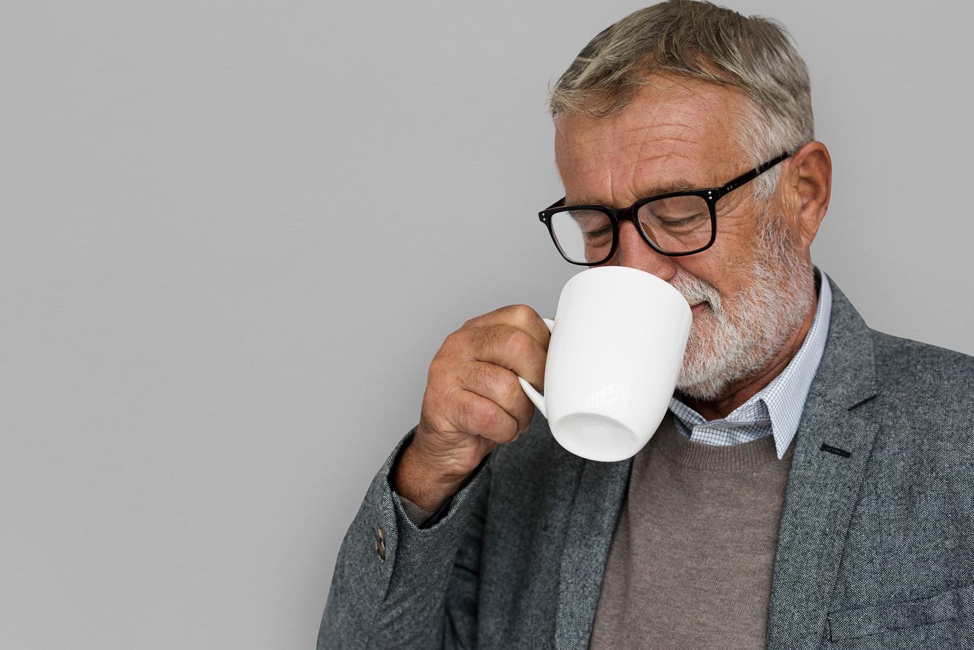 expression, studio, old, person, drinking, drinking coffee, people, caucasian, pose, smile, positive, smiling, man, formal... expression, studio, old, person, drinking, drinking coffee, people, caucasian, pose, smile, positive, smiling, man, formal...