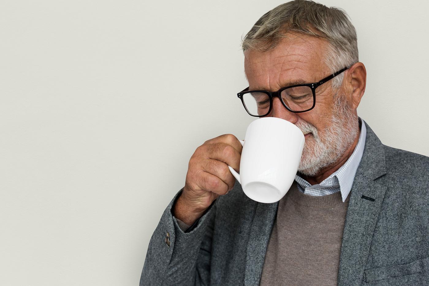 expression, studio, old, person, drinking, drinking coffee, people, caucasian, pose, smile, positive, smiling, man, formal... expression, studio, old, person, drinking, drinking coffee, people, caucasian, pose, smile, positive, smiling, man, formal...