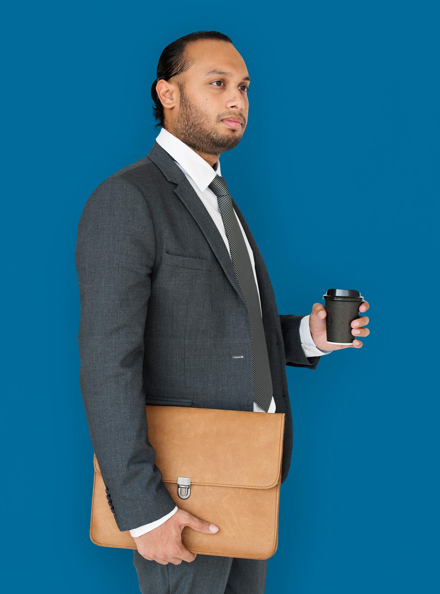 expression, studio, person, business wear, messenger bag, side view, people, business, asian, side, holding coffee, man,... expression, studio, person, business wear, messenger bag, side view, people, business, asian, side, holding coffee, man,...