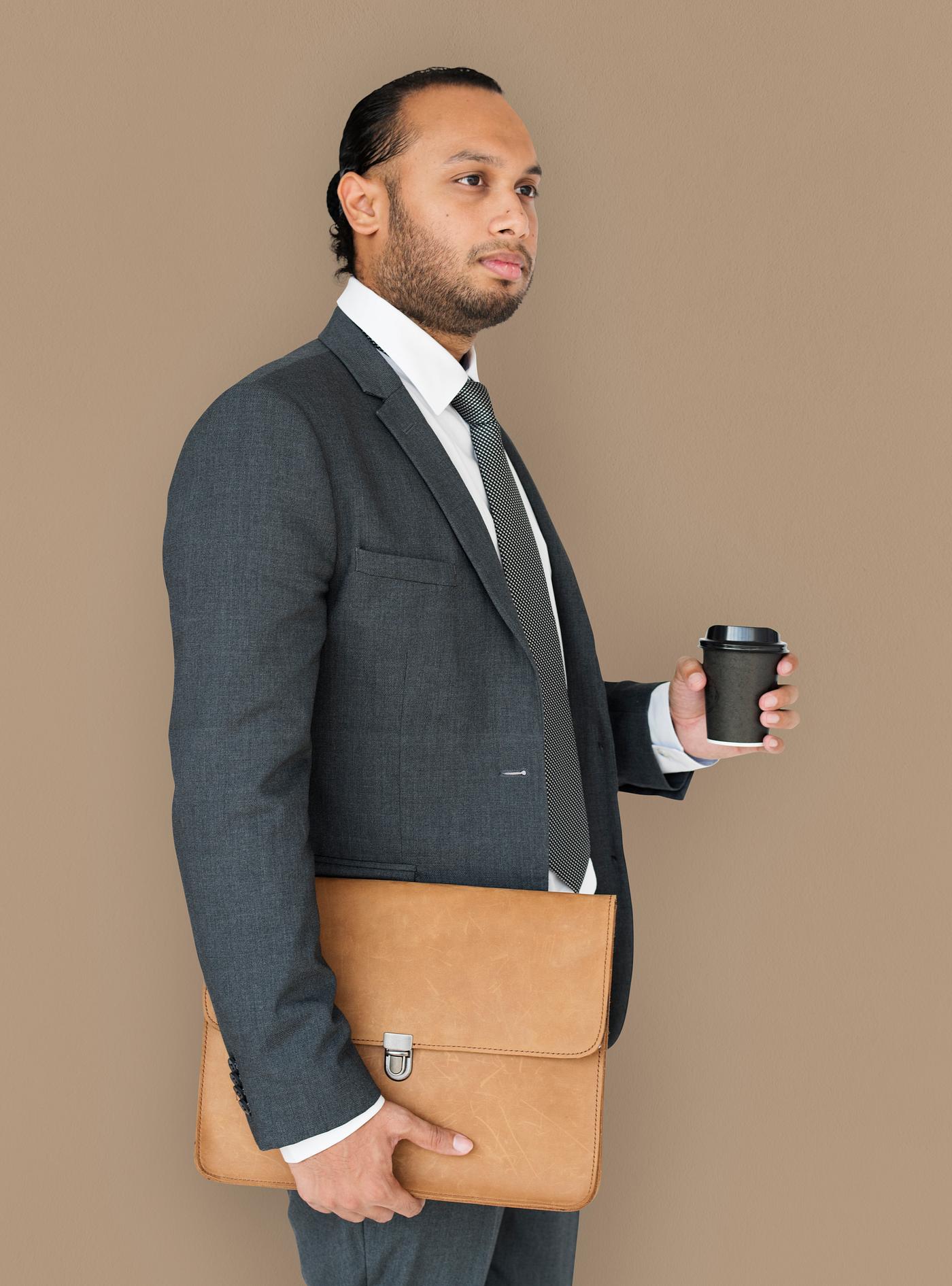 expression, studio, person, business wear, messenger bag, side view, people, business, asian, side, holding coffee, man,... expression, studio, person, business wear, messenger bag, side view, people, business, asian, side, holding coffee, man,...