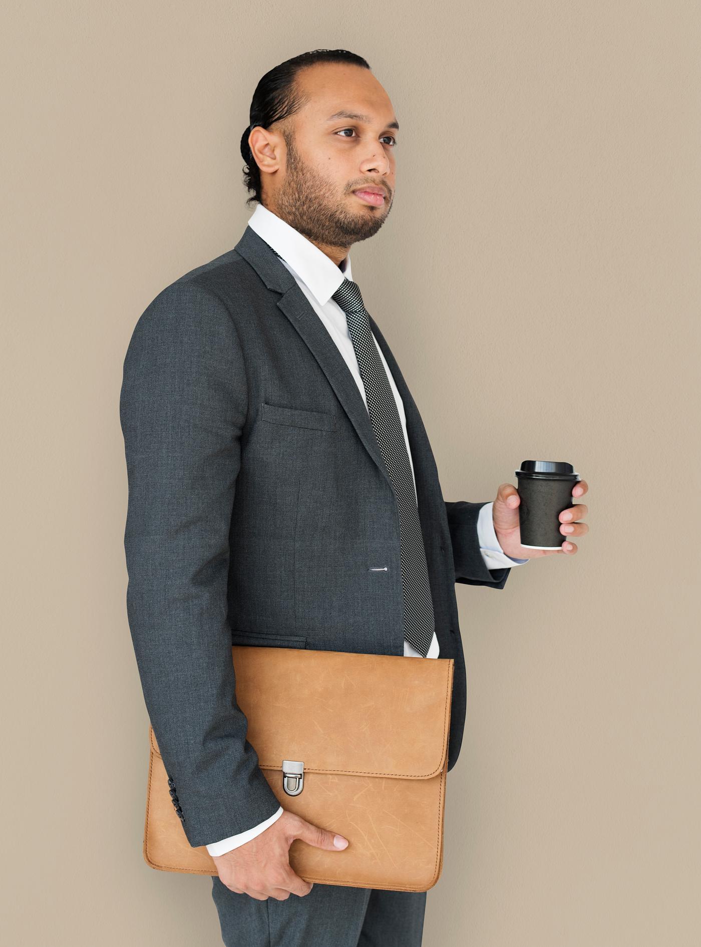 expression, studio, person, business wear, messenger bag, side view, people, business, asian, side, holding coffee, man,... expression, studio, person, business wear, messenger bag, side view, people, business, asian, side, holding coffee, man,...