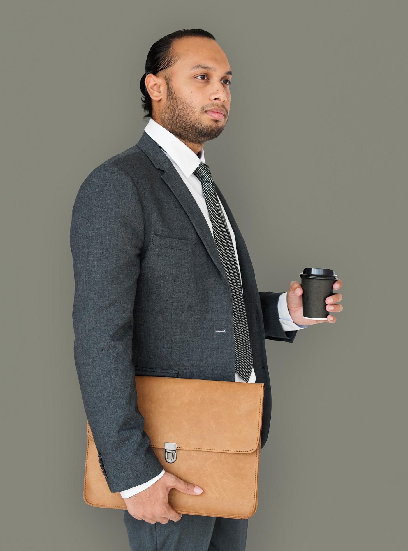expression, studio, person, business wear, messenger bag, side view, people, business, asian, side, holding coffee, man,... expression, studio, person, business wear, messenger bag, side view, people, business, asian, side, holding coffee, man,...
