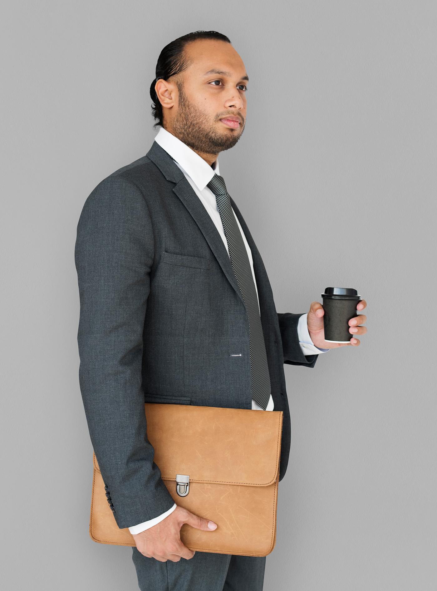 expression, studio, person, business wear, messenger bag, side view, people, business, asian, side, holding coffee, man,... expression, studio, person, business wear, messenger bag, side view, people, business, asian, side, holding coffee, man,...