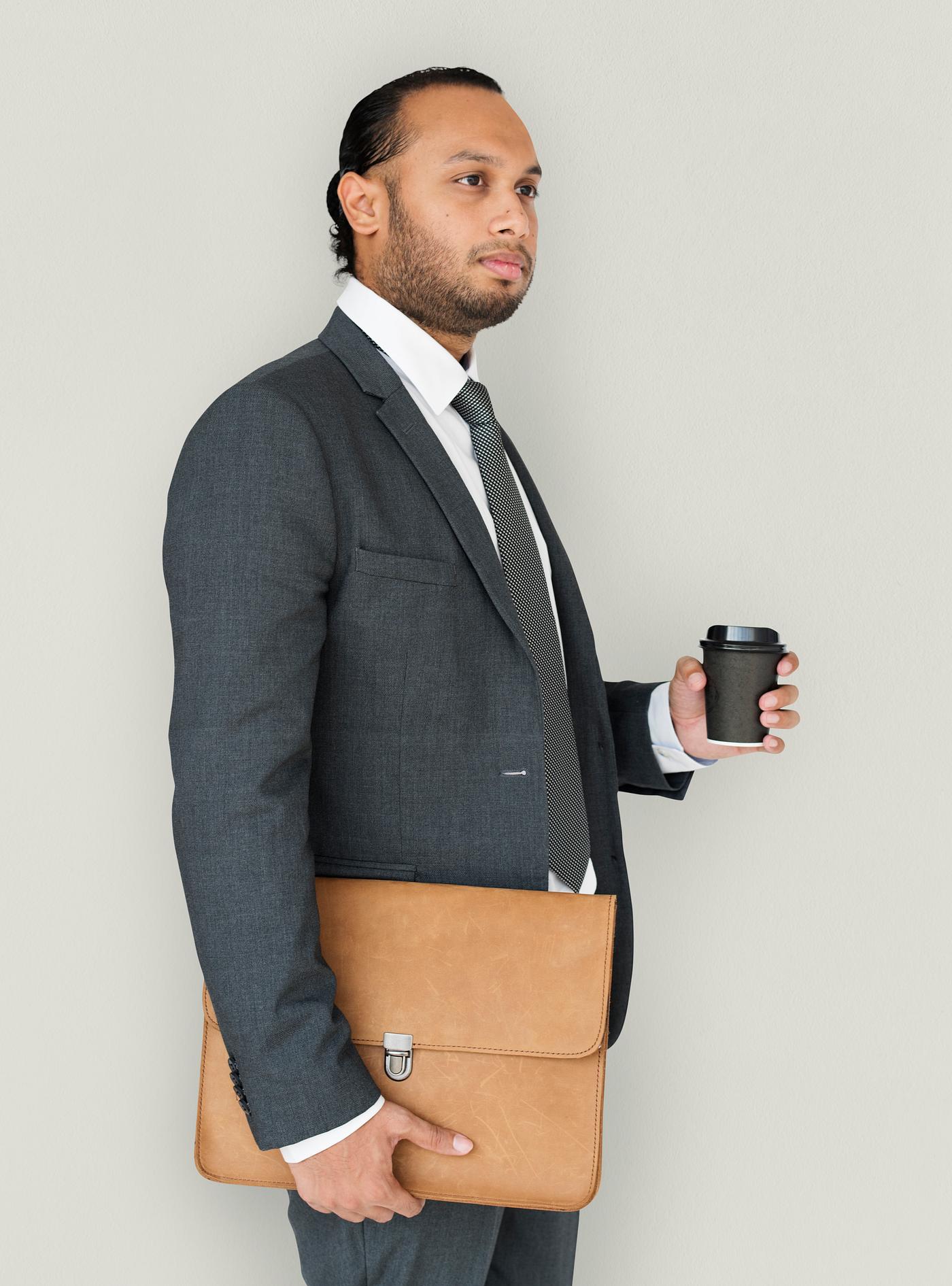 expression, studio, person, business wear, messenger bag, side view, people, business, asian, side, holding coffee, man,... expression, studio, person, business wear, messenger bag, side view, people, business, asian, side, holding coffee, man,...