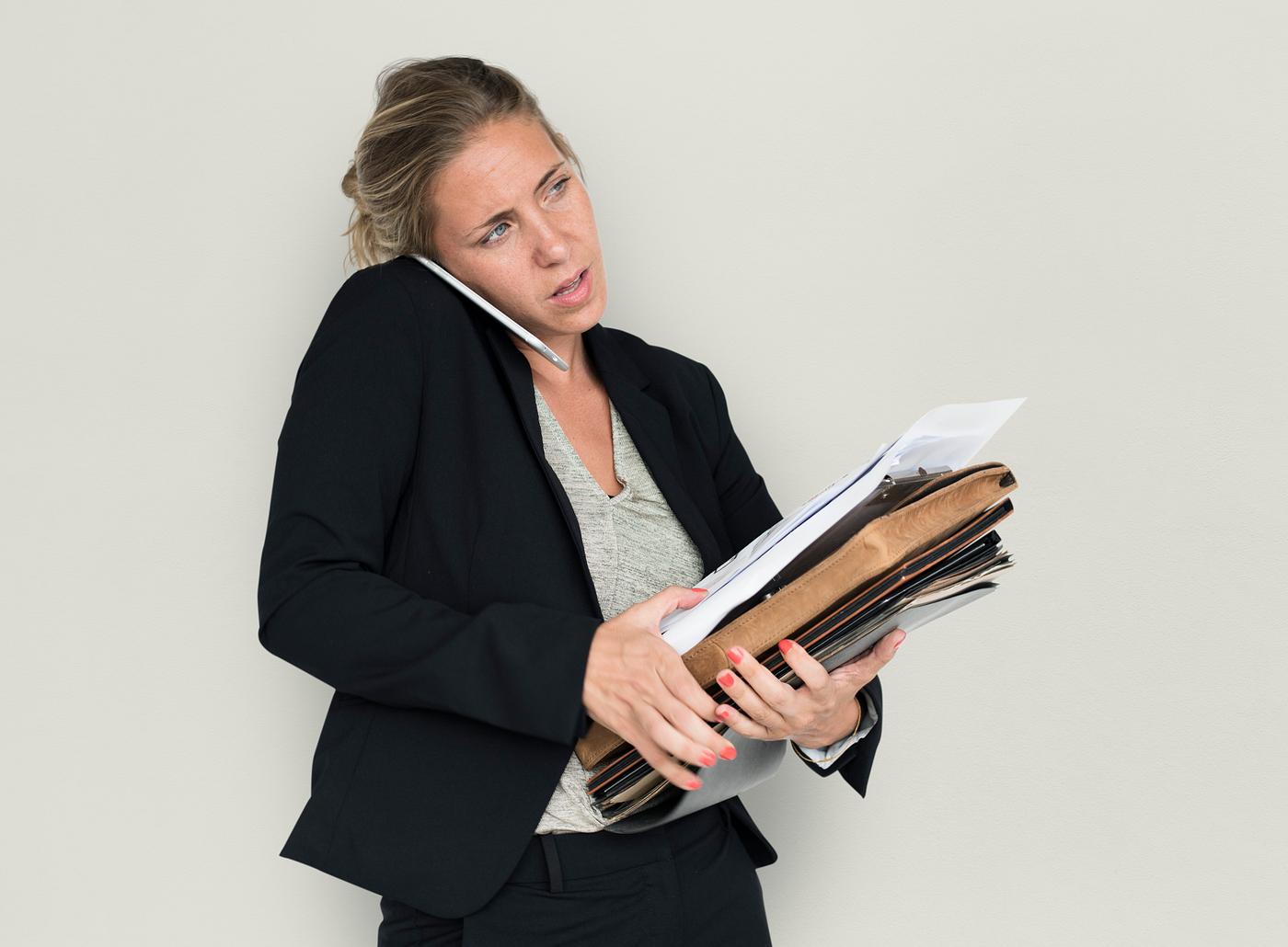 expression, studio, person, phone, busy, business folders, people, business, caucasian, girl, woman, formal attire, work,... expression, studio, person, phone, busy, business folders, people, business, caucasian, girl, woman, formal attire, work,...