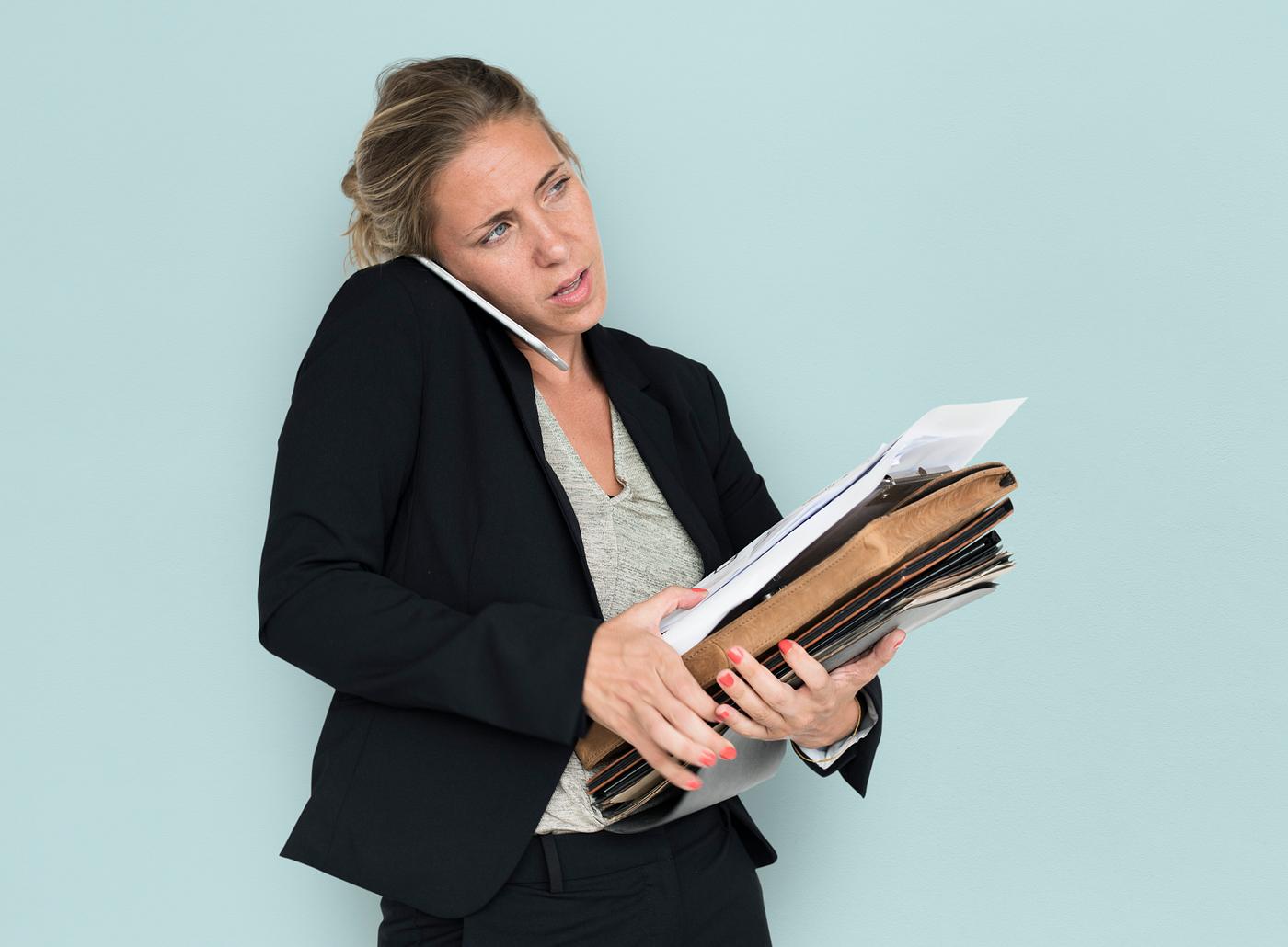 expression, studio, person, phone, busy, business folders, people, business, caucasian, girl, woman, formal attire, work,... expression, studio, person, phone, busy, business folders, people, business, caucasian, girl, woman, formal attire, work,...
