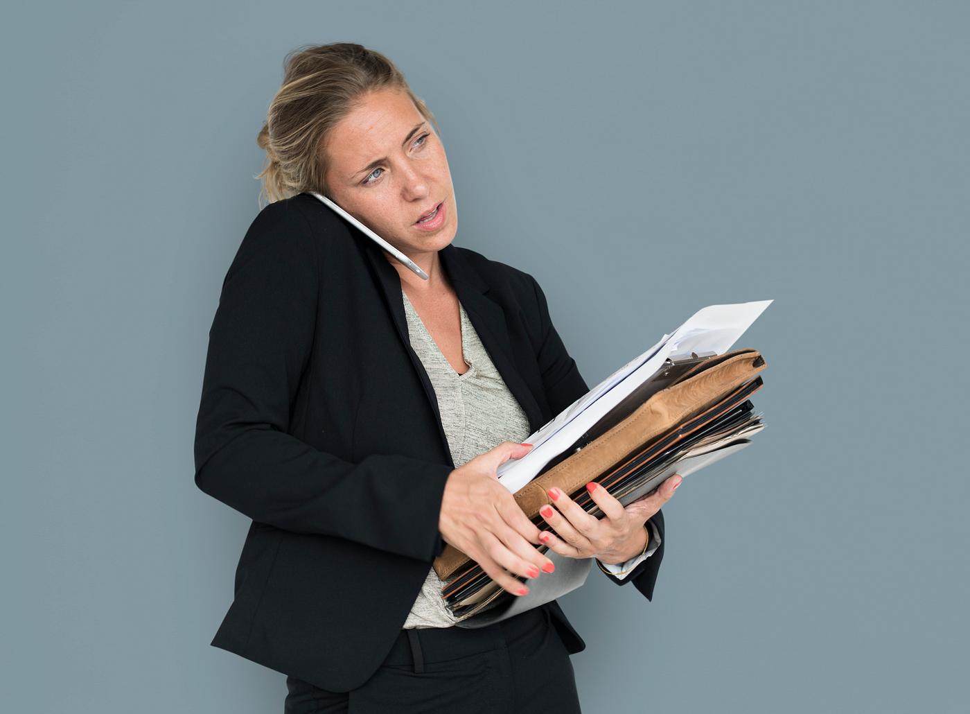expression, studio, person, phone, busy, business folders, people, business, caucasian, girl, woman, formal attire, work,... expression, studio, person, phone, busy, business folders, people, business, caucasian, girl, woman, formal attire, work,...