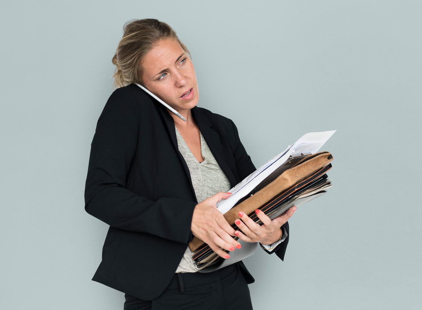 expression, studio, person, phone, busy, business folders, people, business, caucasian, girl, woman, formal attire, work,... expression, studio, person, phone, busy, business folders, people, business, caucasian, girl, woman, formal attire, work,...