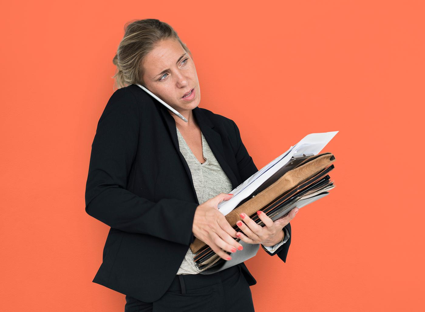 expression, studio, person, phone, busy, business folders, people, business, caucasian, girl, woman, formal attire, work,... expression, studio, person, phone, busy, business folders, people, business, caucasian, girl, woman, formal attire, work,...