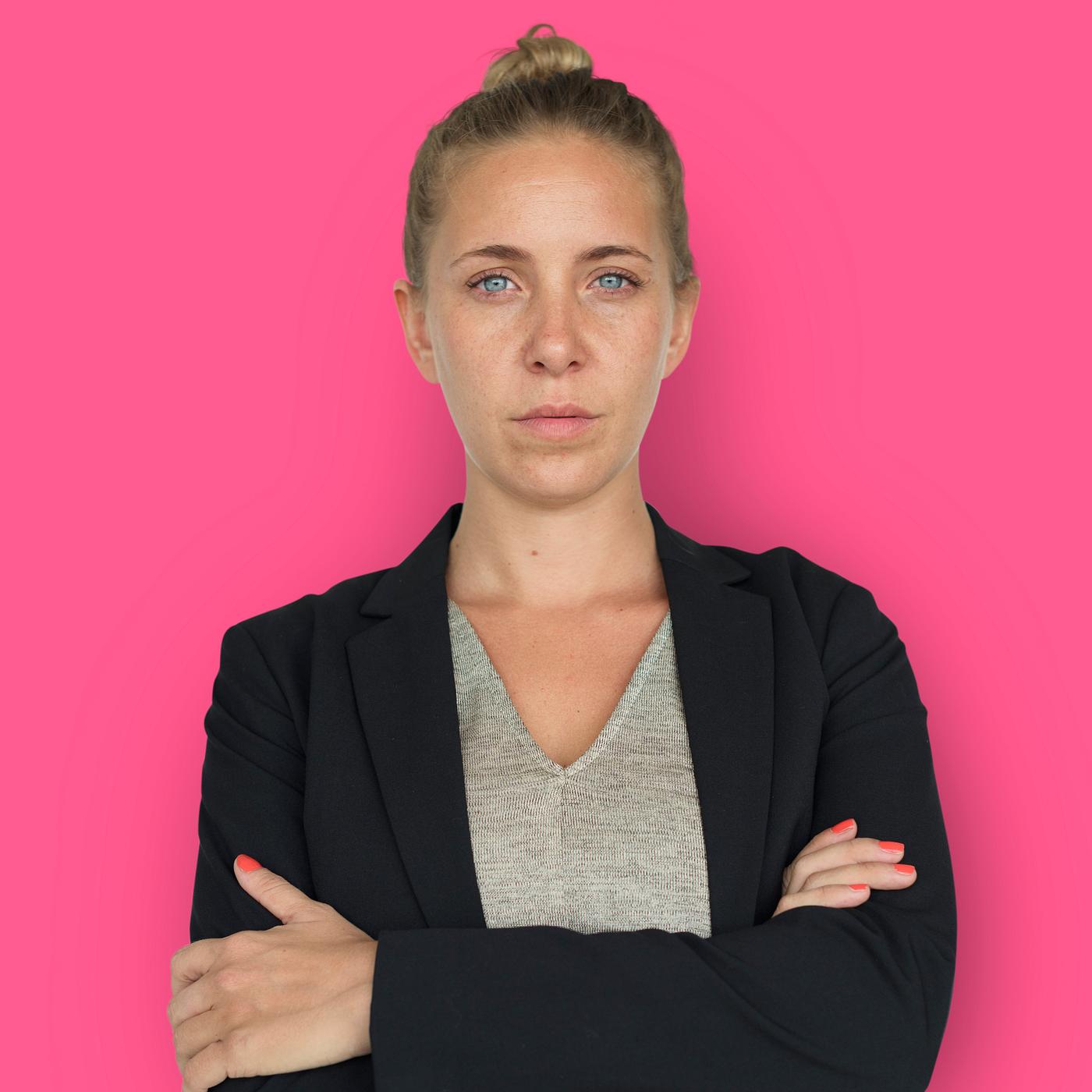 expression, intelligent, studio, person, vibrant, people, caucasian, woman, pink, serious, isolated, businesswoman, portrait... expression, intelligent, studio, person, vibrant, people, caucasian, woman, pink, serious, isolated, businesswoman, portrait...